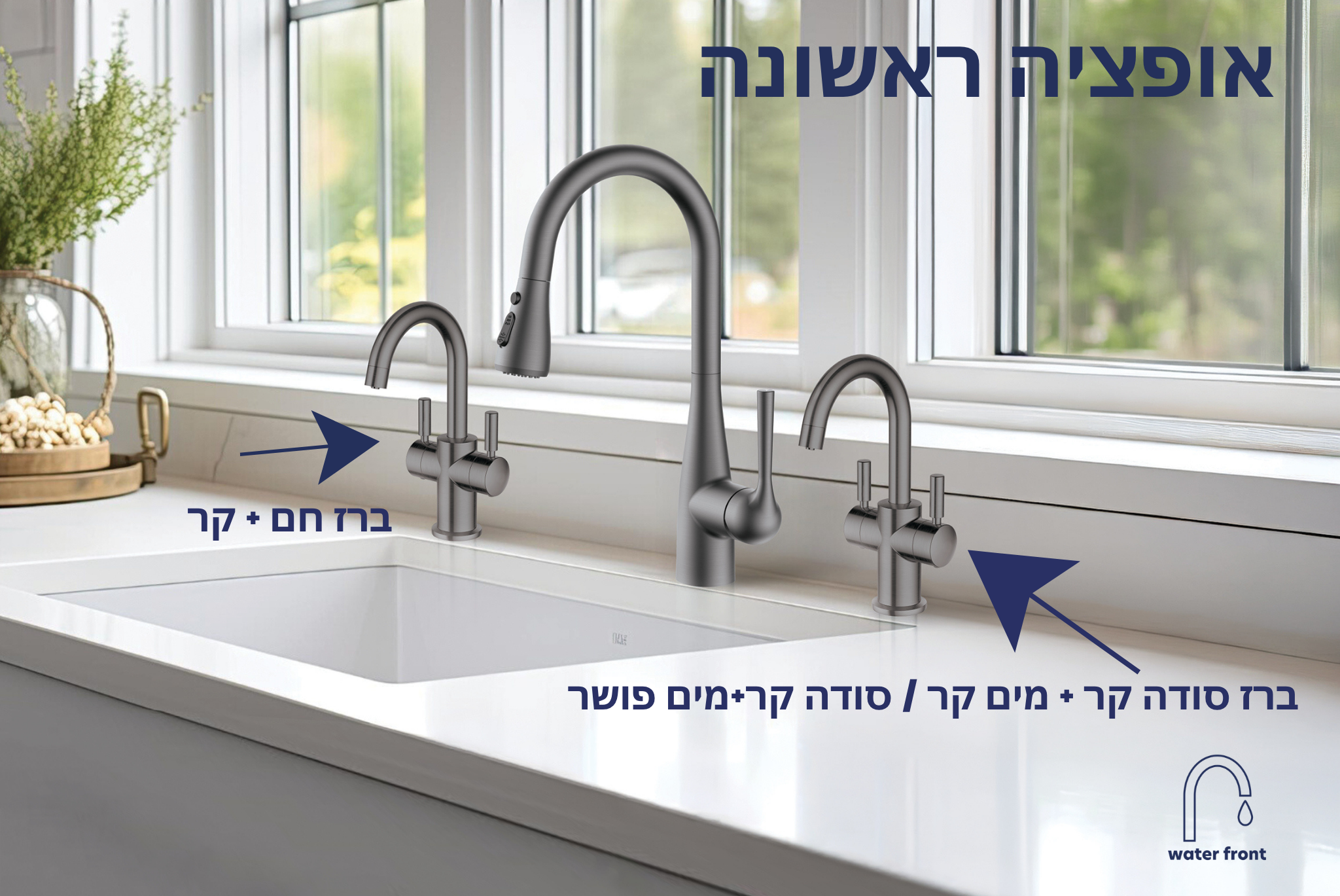 מערכת סודה באבל ראפיד - WaterFront